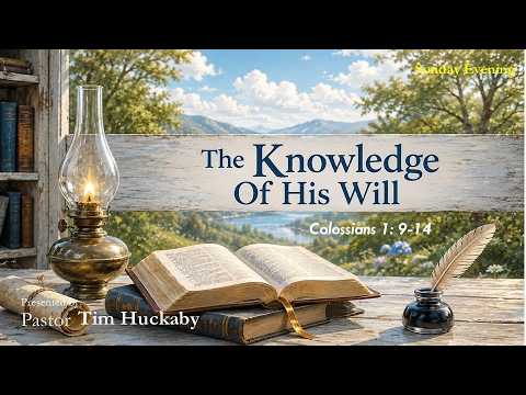 Video thumbnail for The Knowledge of His Will