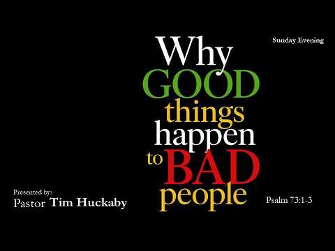 Video thumbnail for Why Good Things Happen to Bad People